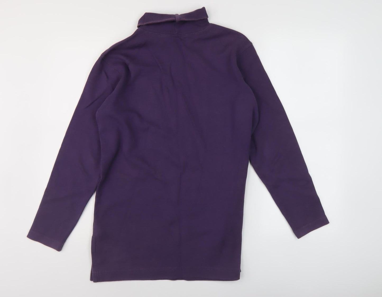 Womens UK Size S Lands' End Purple  Sweatshirt