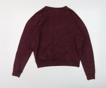 Unisex Adults UK Size 10 Harry Potter Red Pullover Sweatshirt