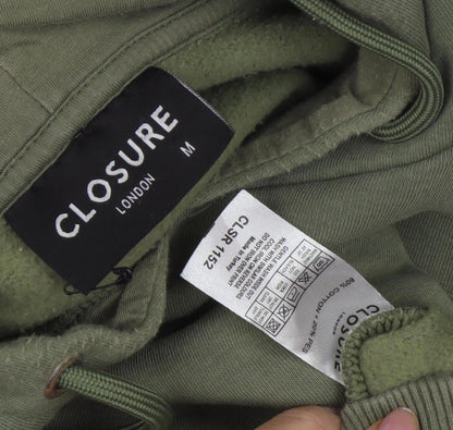 Closure London Unisex Green M Pullover Hoodie