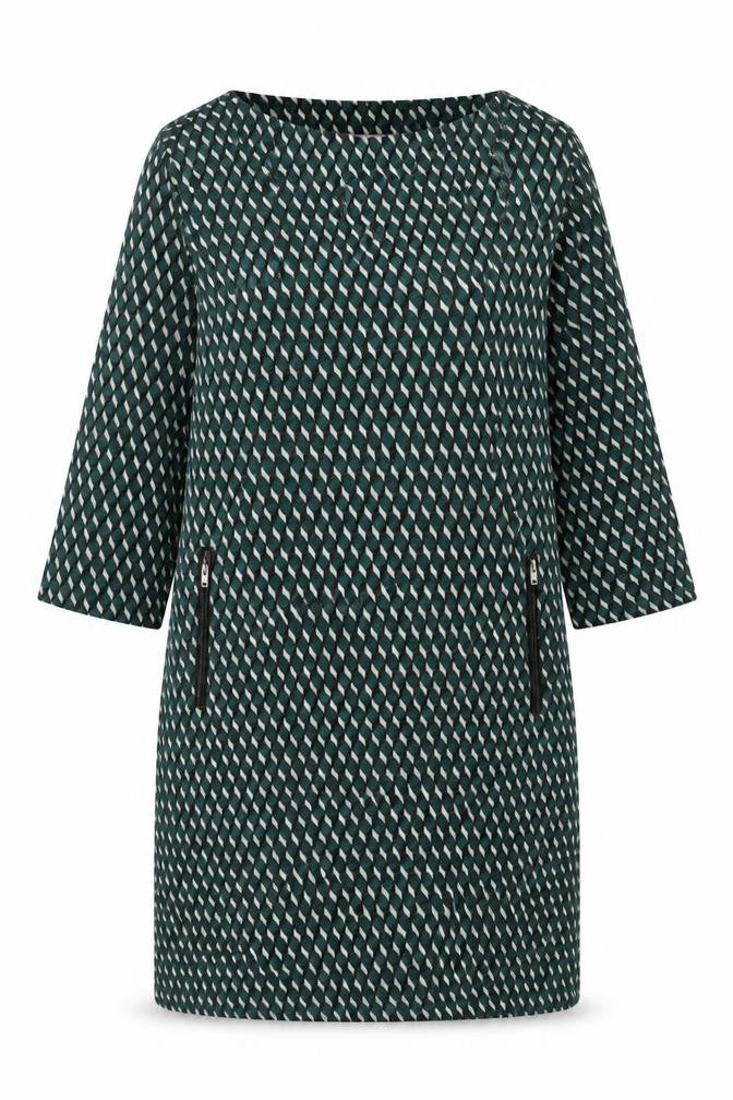 Fransa Women's Multicoloured Shift Dress Size 12