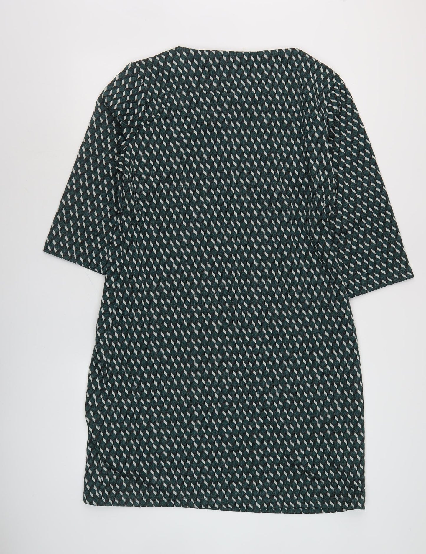 Fransa Women's Multicoloured Shift Dress Size 12