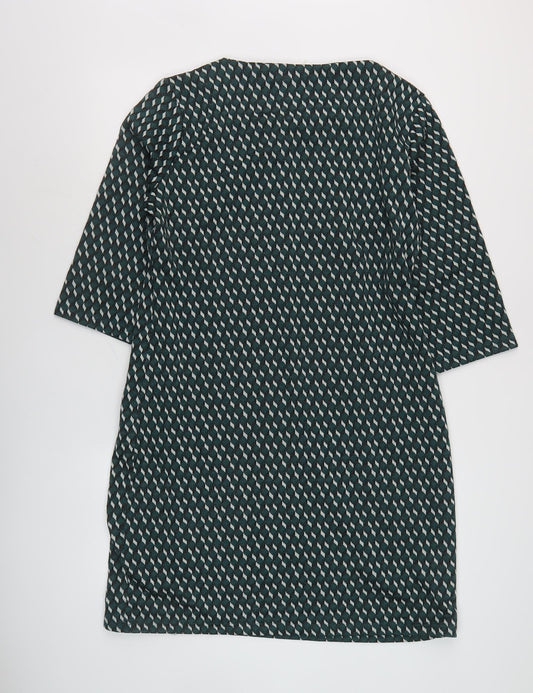 Fransa Women's Multicoloured Shift Dress Size 12