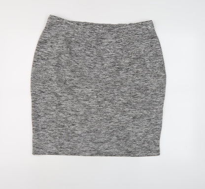 Joules Women's Grey Pencil Skirt, Size 18, Viscose Blend
