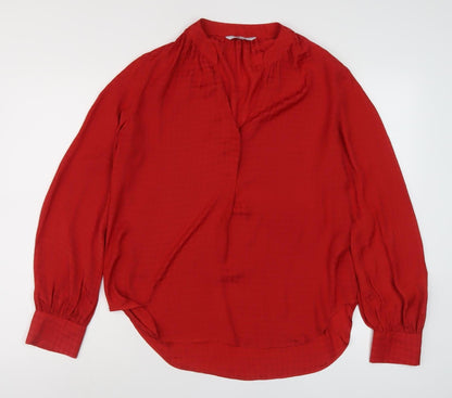 Womens UK Size 12 NEXT Red  Blouse