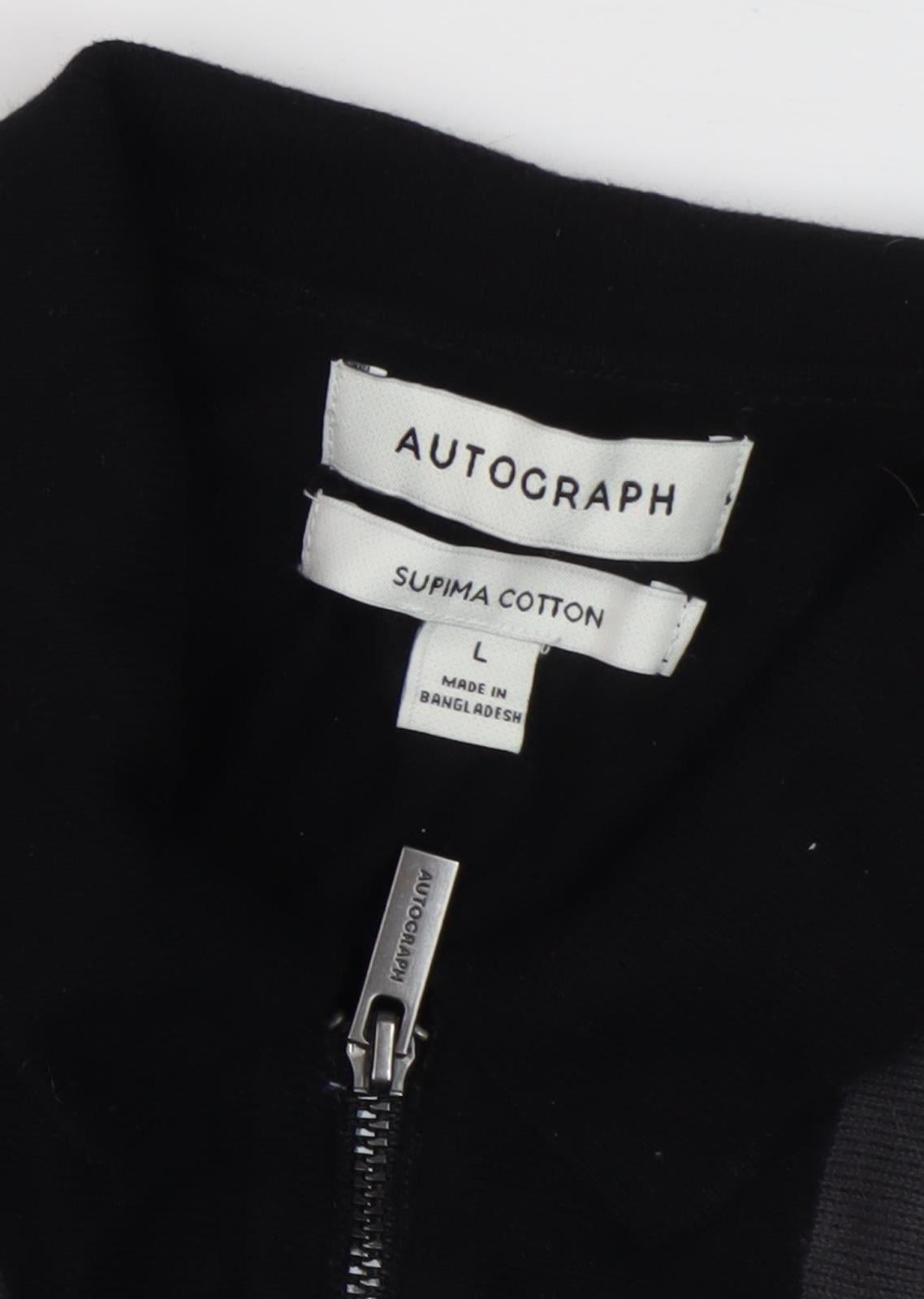 Marks and Spencer Men's Black Pullover Jumper, Size L