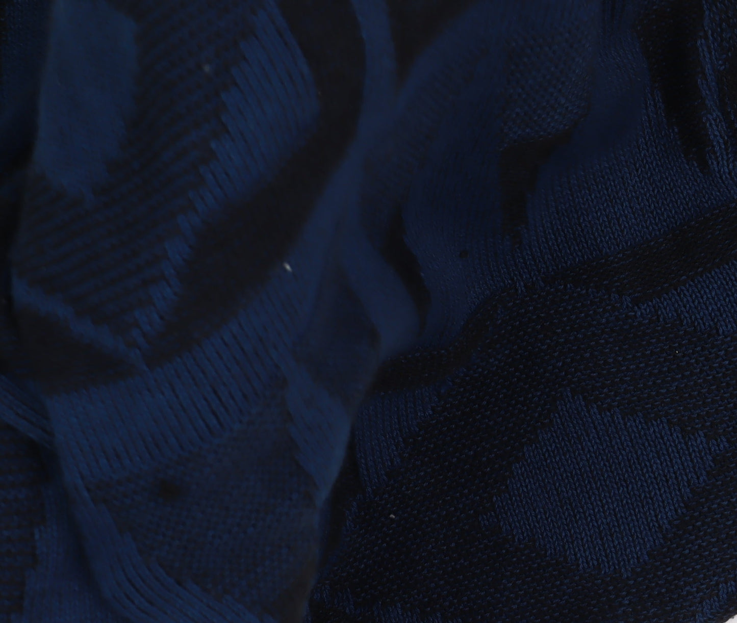 Generra Collection Men's Blue Geometric Pullover L