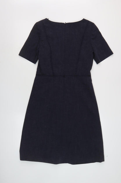 Next Women's Black Sheath Dress Size 8