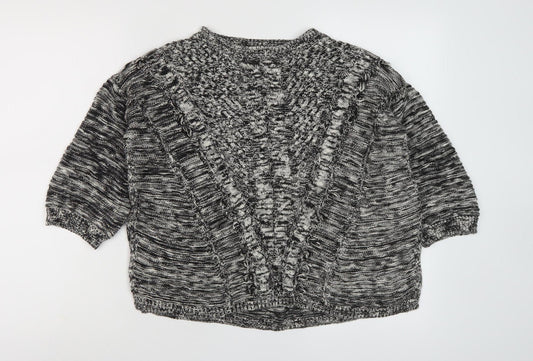 Womens UK Size S Oasis Multicoloured Pullover Jumper
