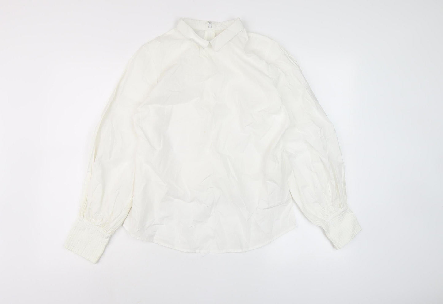 Womens UK Size 8 RESERVED White  Blouse