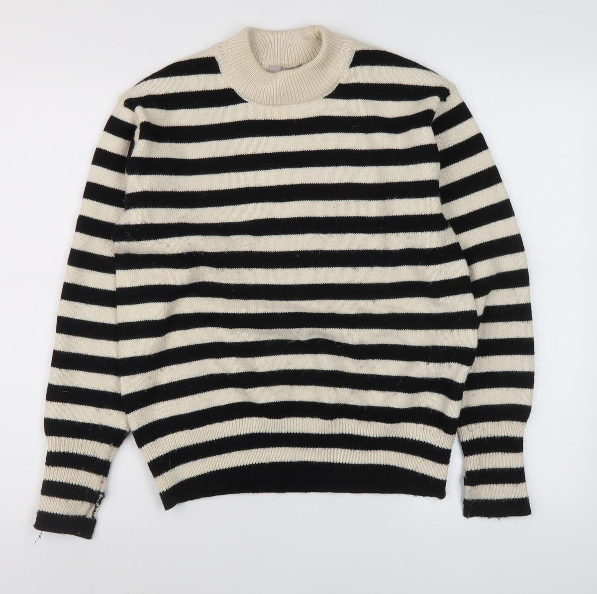 Womens UK Size S H&M Black Pullover Jumper