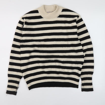 Womens UK Size S H&M Black Pullover Jumper