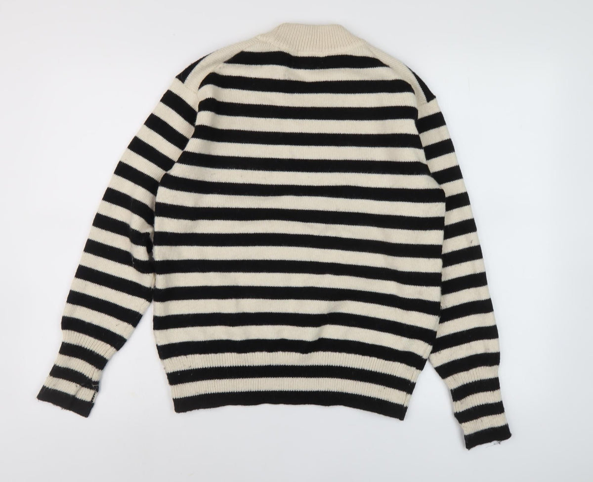 Womens UK Size S H&M Black Pullover Jumper