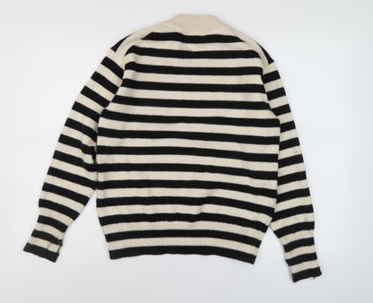 Womens UK Size S H&M Black Pullover Jumper