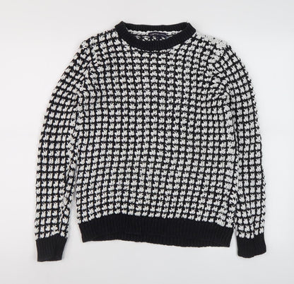 Limited Edition Women's S Black Knit Pullover Jumper