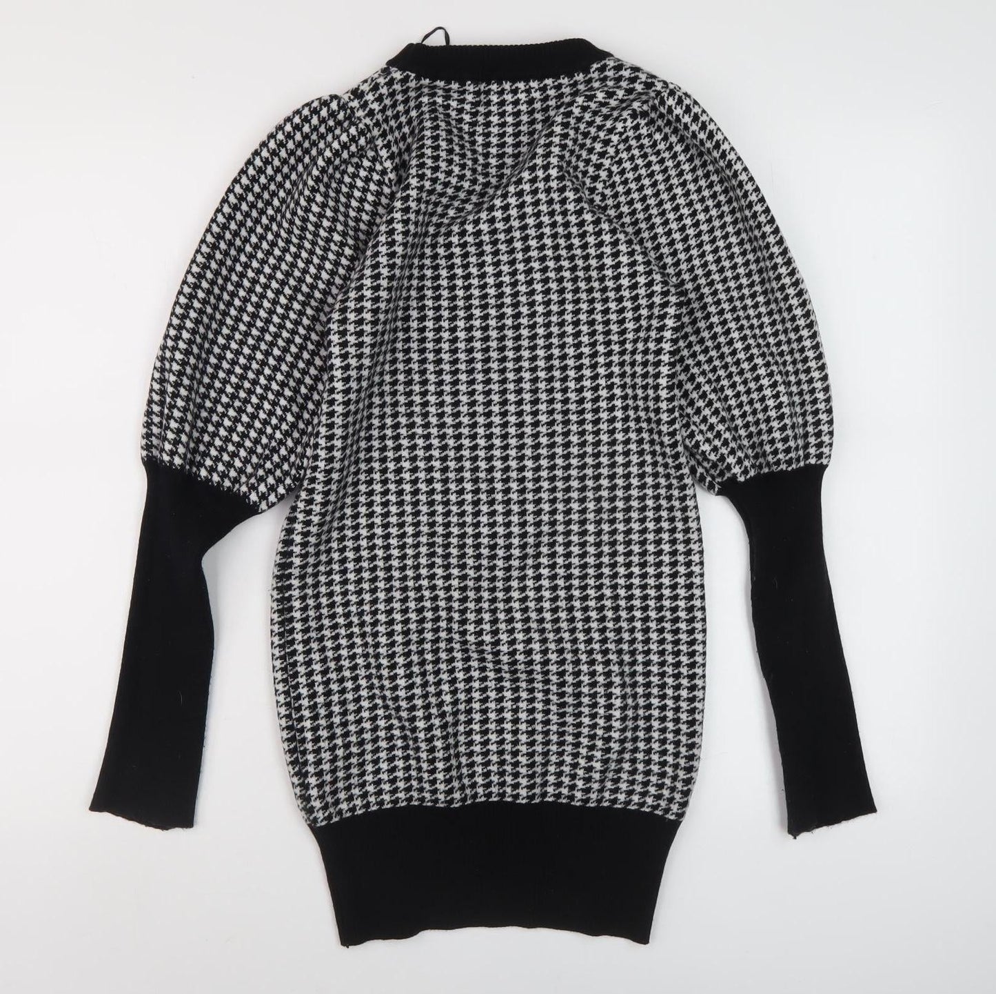 Womens UK Size L QED London Black Pullover Jumper