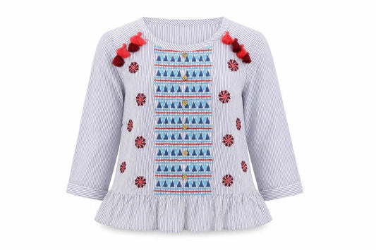 Womens UK Size 10 Joe Browns Multicoloured  Blouse