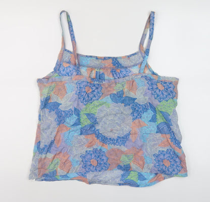 Womens UK Size 4 Mantaray Multicoloured Camisole Tank