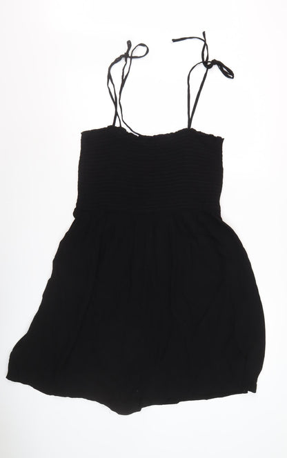 ONLY Women's Black Smock Dress Sleeveless Short