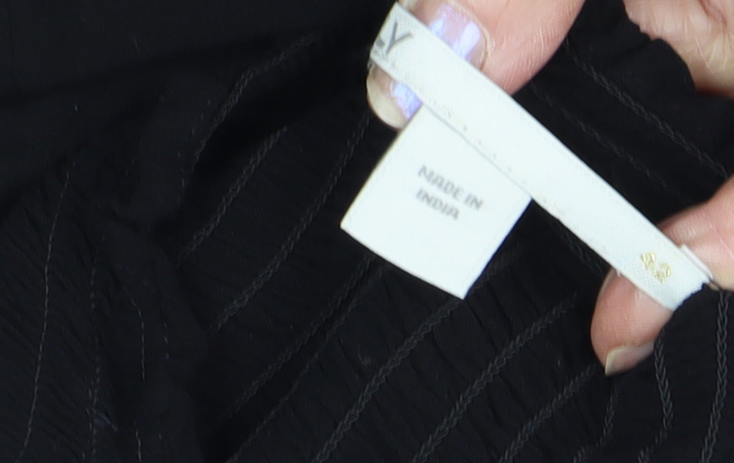 ONLY Women's Black Smock Dress Sleeveless Short