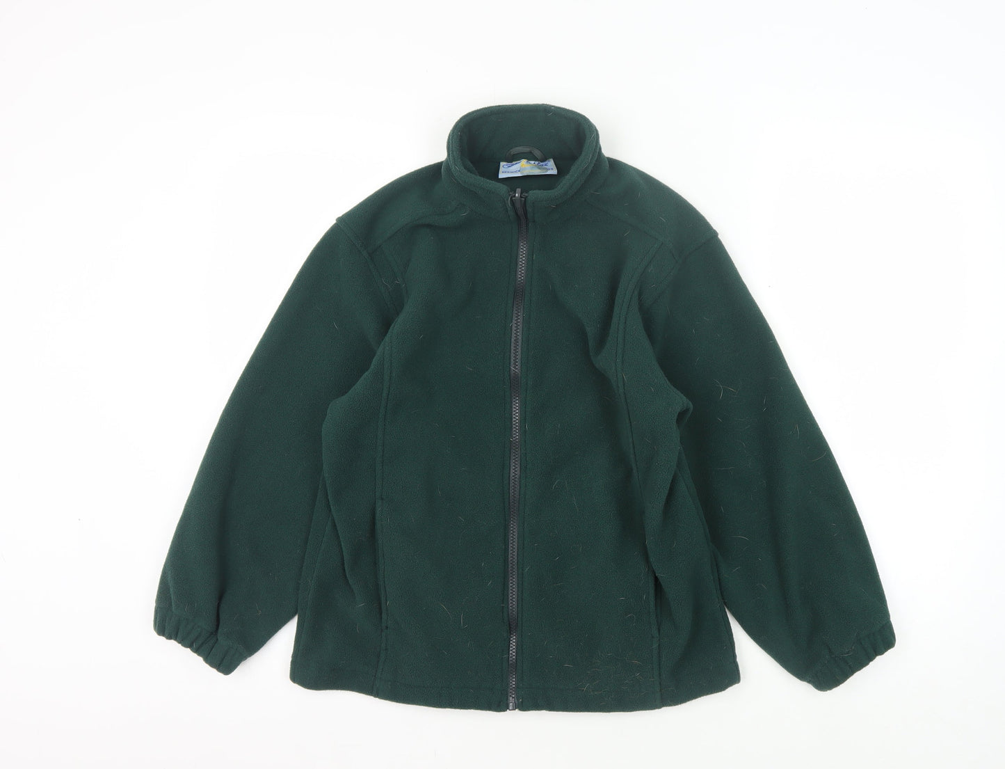 Blue Max Green Unisex Adult Fleece Jacket Size 2