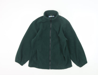 Blue Max Green Unisex Adult Fleece Jacket Size 2