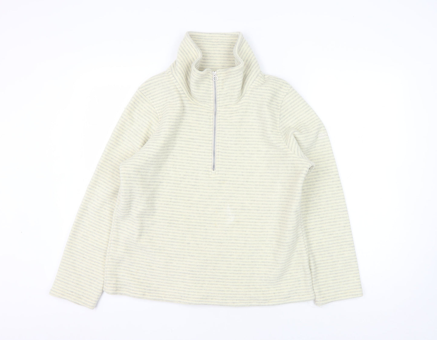 Regatta Women's Ivory Striped Pullover UK 14