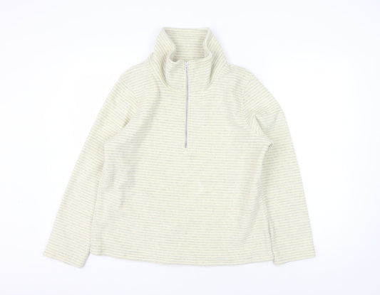 Regatta Women's Ivory Striped Pullover UK 14