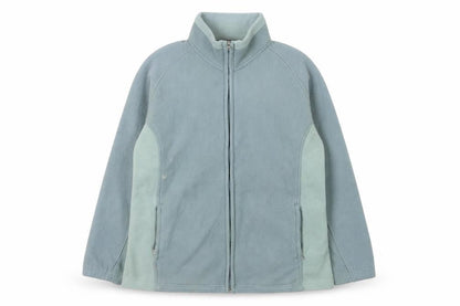 Front view of Bonmarché Women’s Green Fleece Jacket, size L