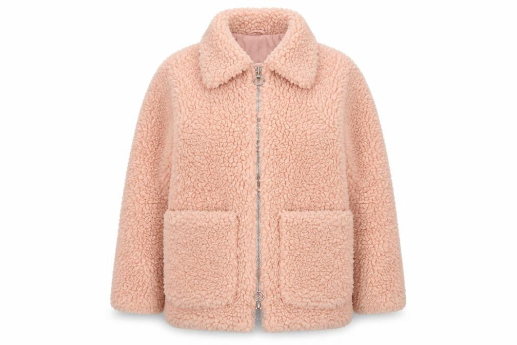Womens UK Size 6 Topshop Pink Basic Jacket