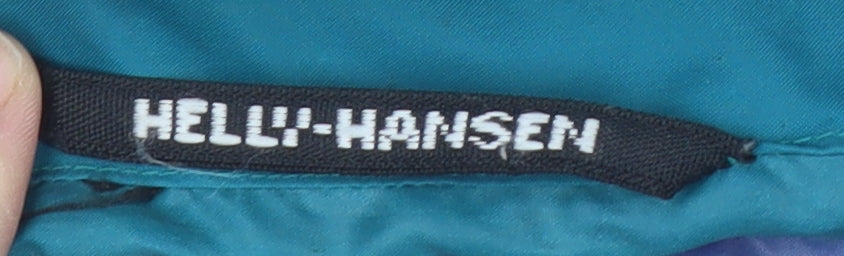 Helly Hansen Women's Blue Rain Coat Jacket Size 8