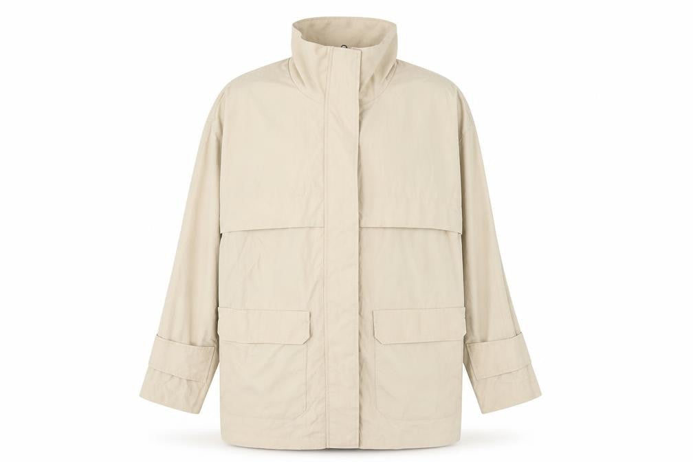 Mens UK Size M H&M Beige Basic Jacket