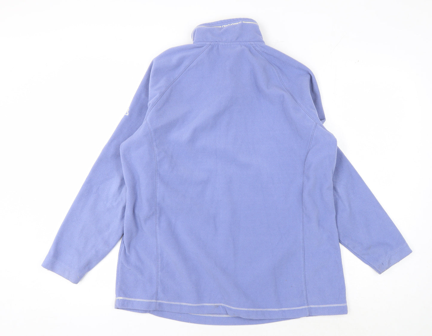 Craghoppers Women's Blue Pullover 14 Fleece Sweatshirt