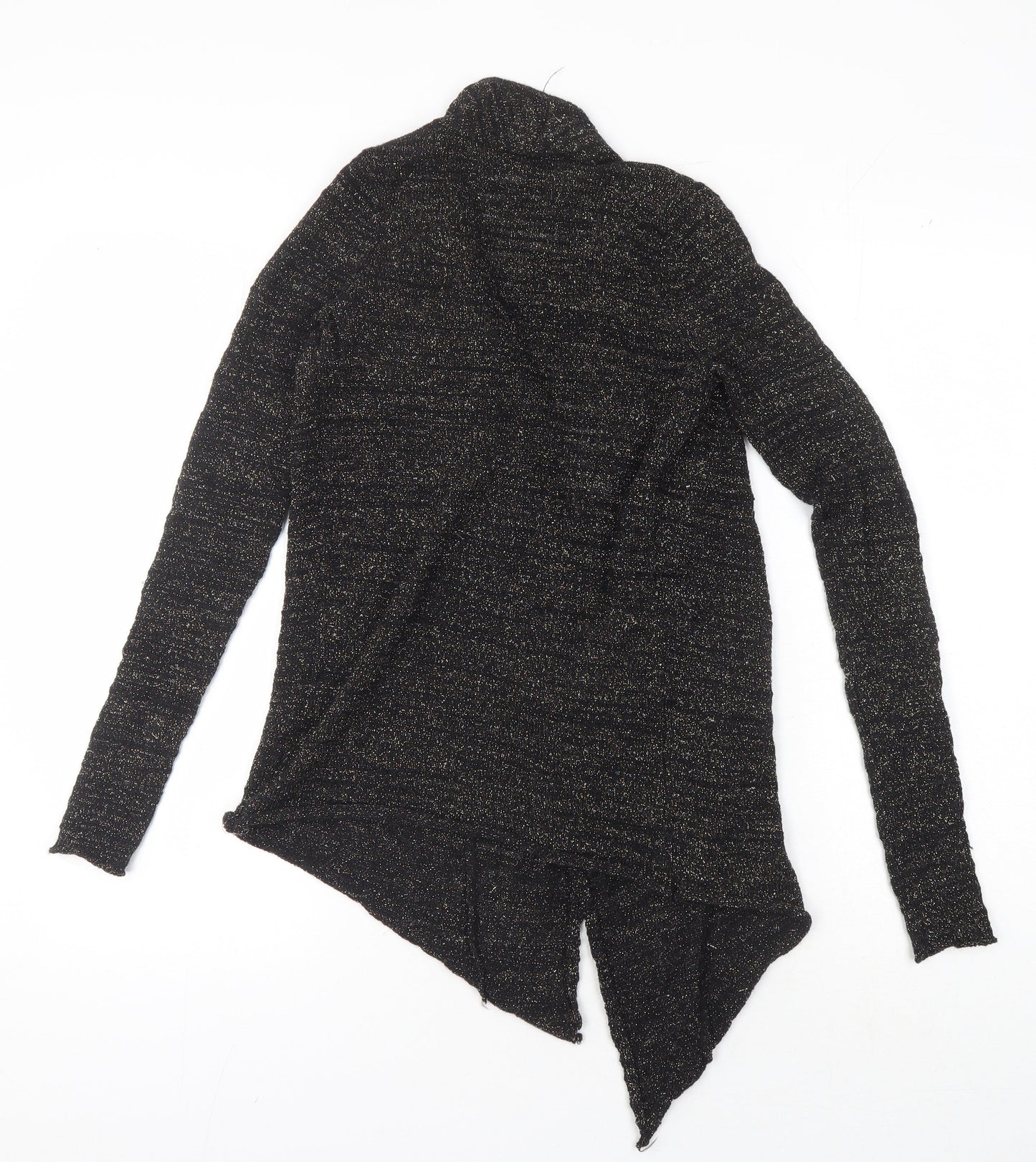 Womens UK Size XS Express Black Cardigan Jumper