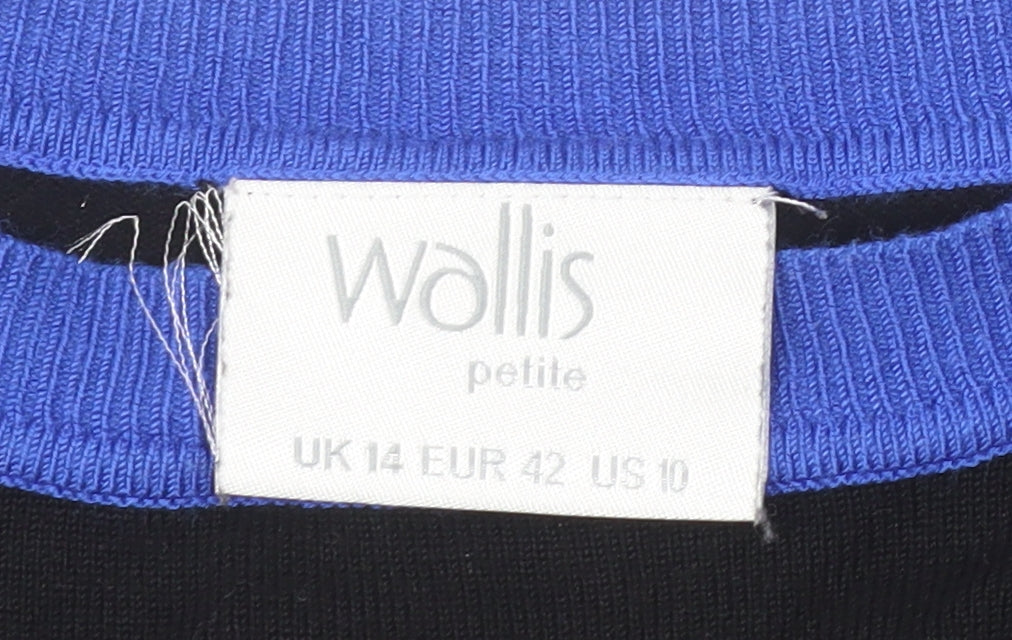 Womens UK Size 14 Wallis Black Pullover Jumper