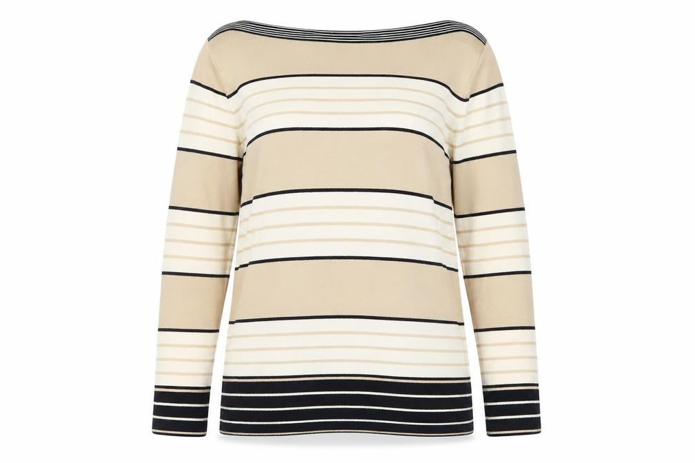 Womens UK Size 10 Marks and Spencer Beige Pullover Jumper
