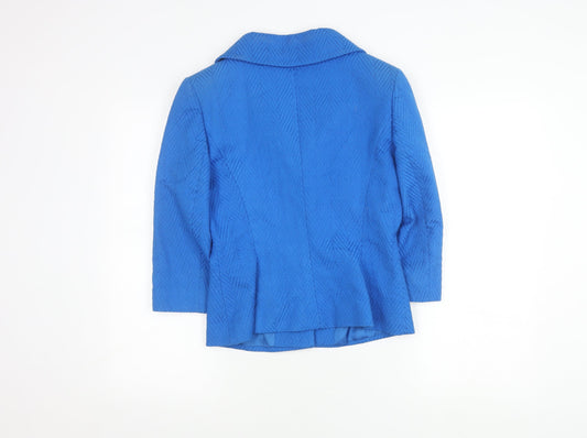 Kaliko Women's Blue Blazer Size 10 Suit Jacket