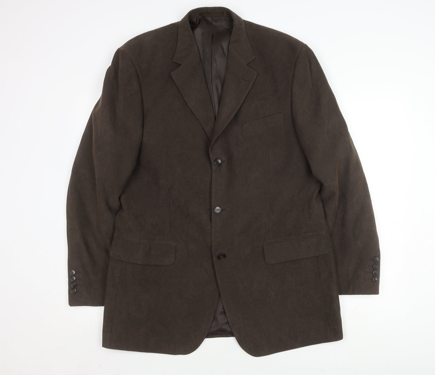 Mens UK Size 40 Marks and Spencer Regular Brown Suit Jacket