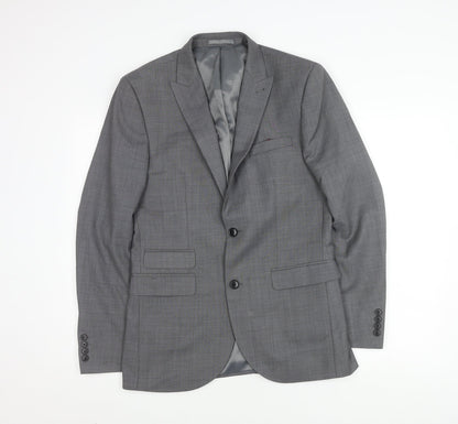Mens UK Size 38 NEXT Regular Grey Suit Jacket