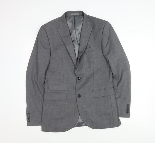 Mens UK Size 38 NEXT Regular Grey Suit Jacket