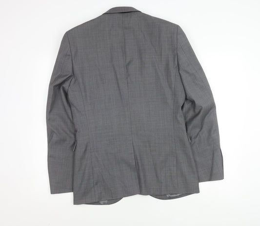 Mens UK Size 38 NEXT Regular Grey Suit Jacket