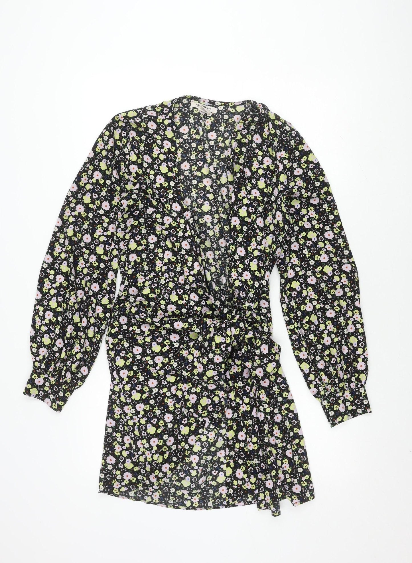 Glamorous Women's Floral Long Sleeve Dress 12
