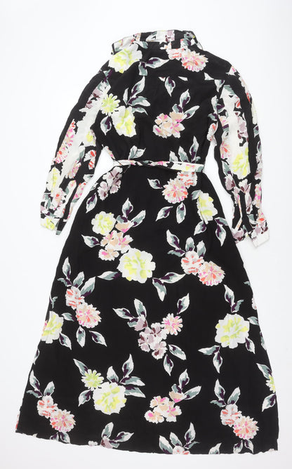 French Connection Women's Floral V-Neck Dress, Size 8