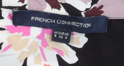 French Connection Women's Floral V-Neck Dress, Size 8
