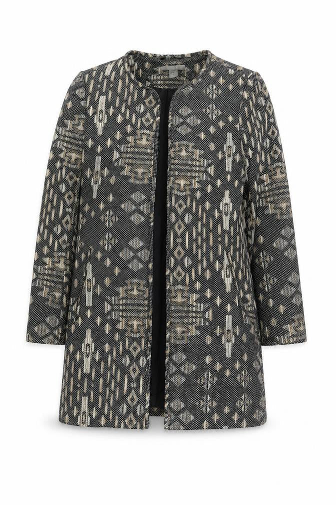 Womens UK Size 6 H&M Black Basic Jacket
