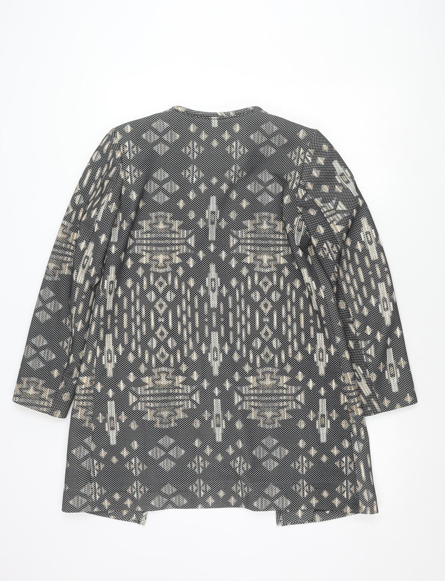 Womens UK Size 6 H&M Black Basic Jacket
