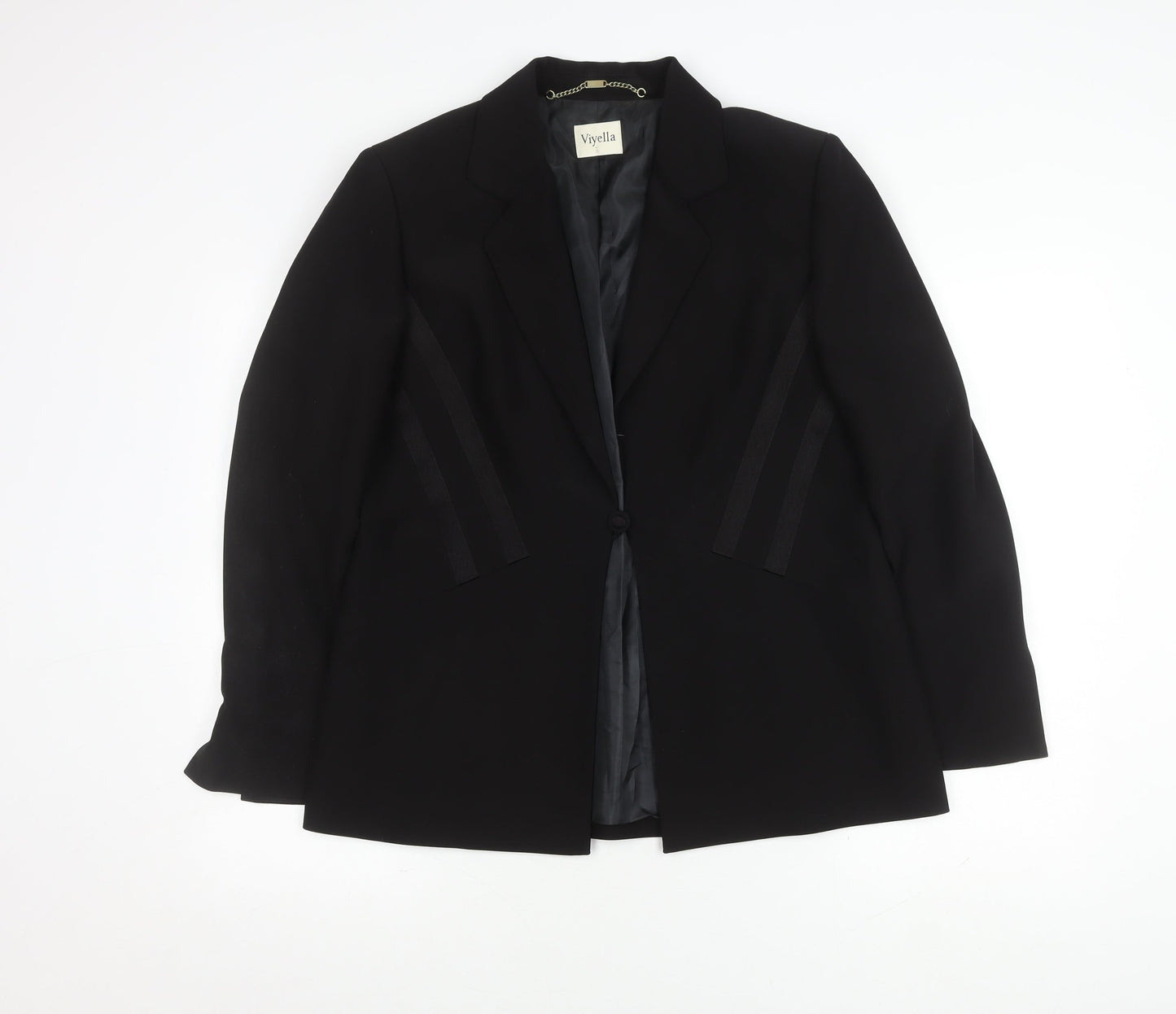 Viyella Women's Black Blazer UK Size 12