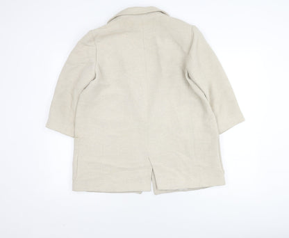 Zara Basic Women's Beige Mid-Length Blazer M