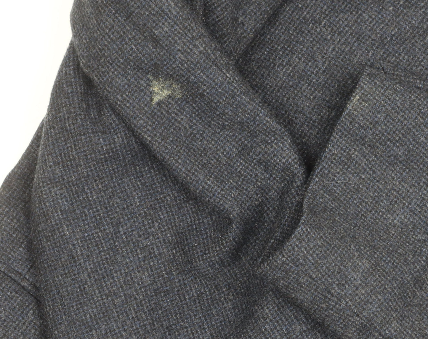 Jigsaw Men's Grey Wool Blazer 42R Single-Breasted