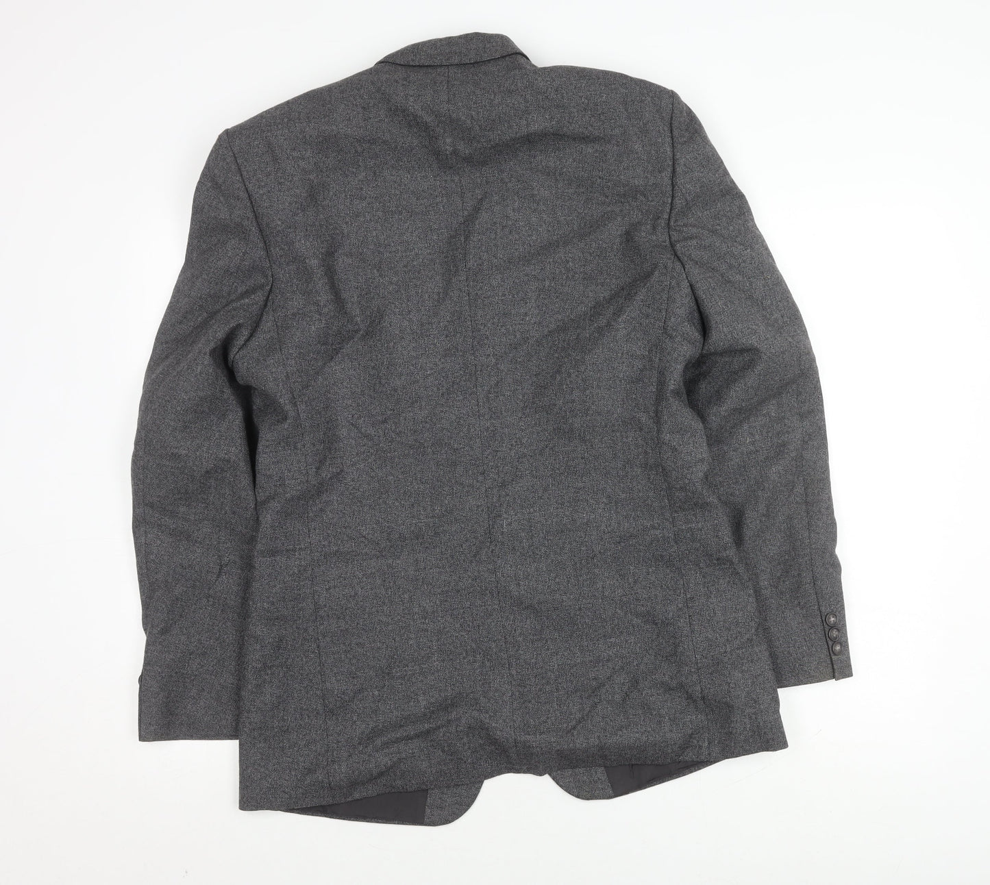 Pierre Pascal Men's Grey Blazer 40R Regular Fit
