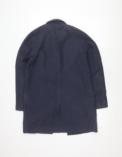 Common People Unisex Blue Cotton Jacket S
